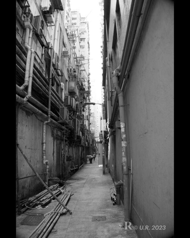 Back Street of Hong-kong